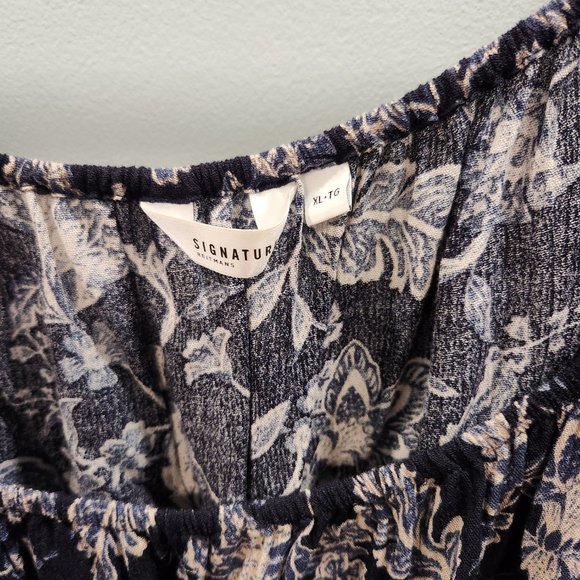 Off-the-Shoulder Top with Raglan Sleeves - Picture 2 of 5